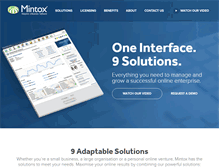Tablet Screenshot of mintox.com